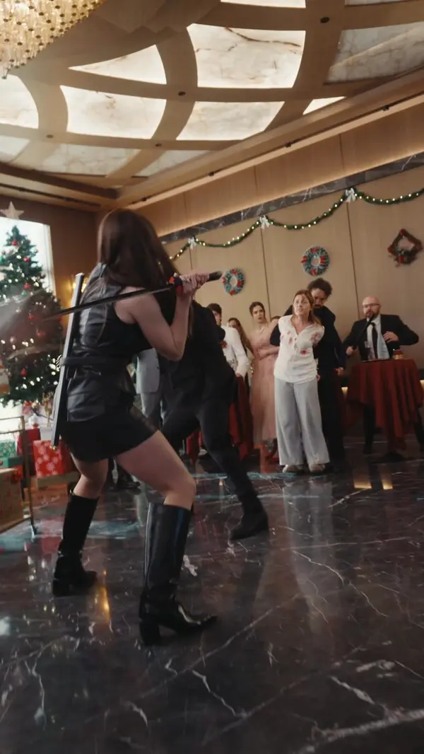Mafia Princess Kicks Ass on Christmas